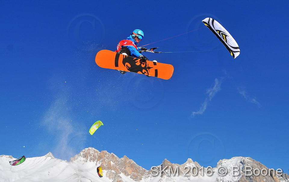Snowkite Masters 2016 - Serre Chevalier - 05 France
