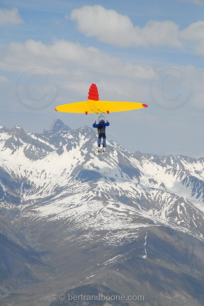 parapente a La Grave La Meije (05) France