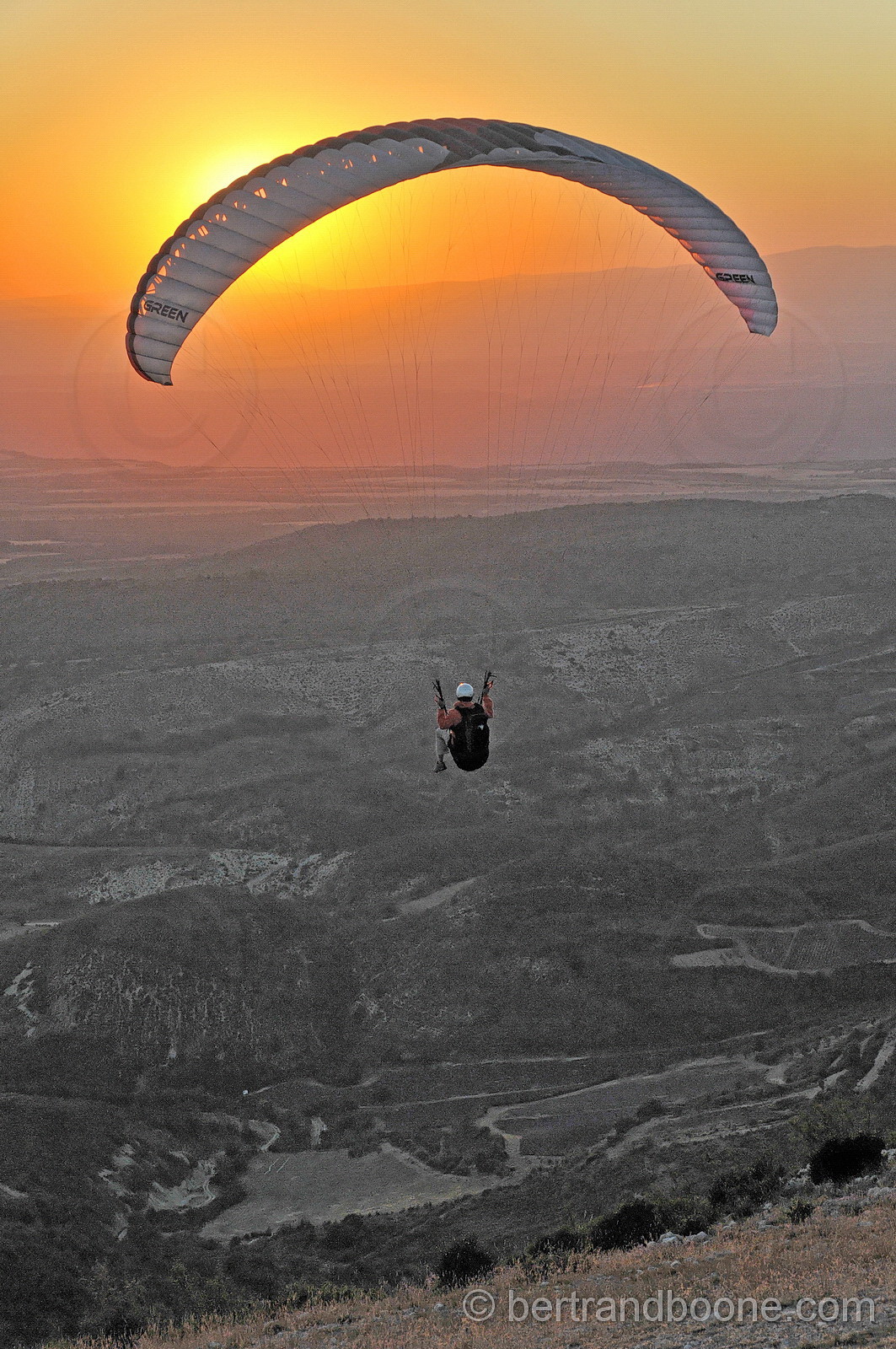 parapente dans le verdon