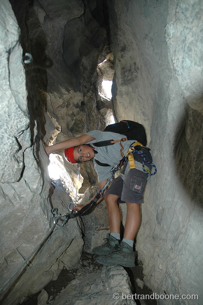 via ferrata de l'aiguillette du lauzet