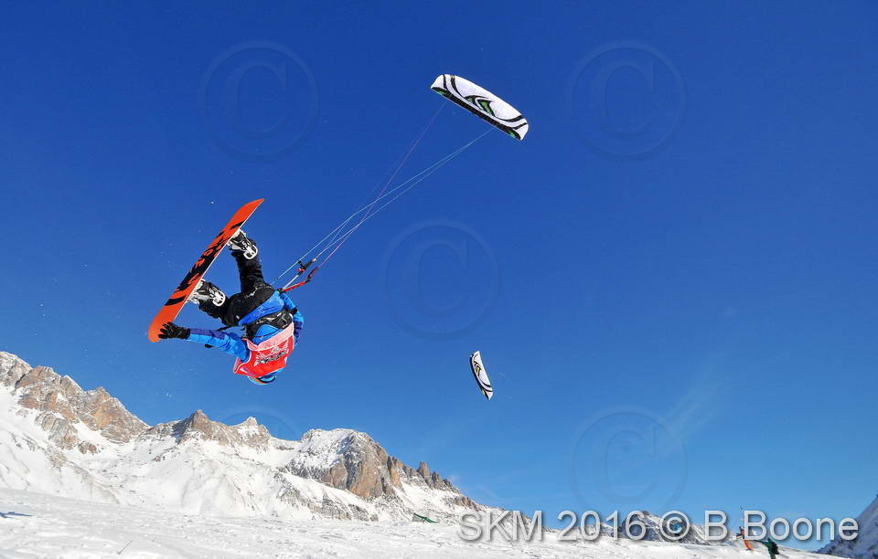 Snowkite Masters 2016 - Serre Chevalier - 05 France