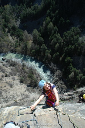 Via Ferrata des gorges de la Durance- Htes Alpes- France