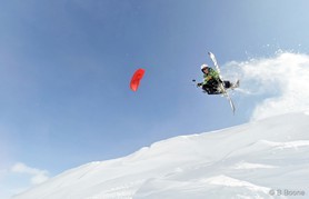 Jérome Josserand - Snowkite a Ercyes en Turquie