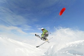 Jérome Josserand - Snowkite a Ercyes en Turquie