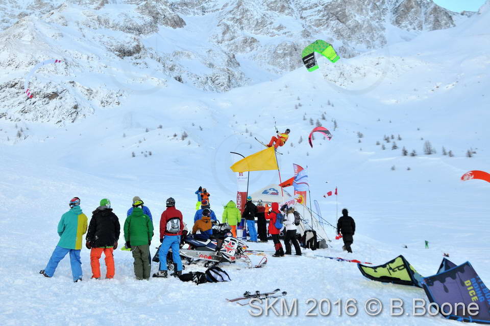 Snowkite Masters 2016 - Serre Chevalier - 05 France