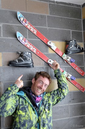 Jérome Josserand - Snowkite a Ercyes en Turquie