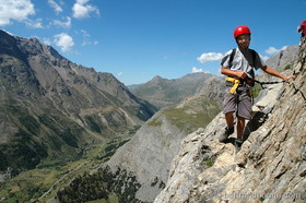 via ferrata de l'aiguillette du lauzet