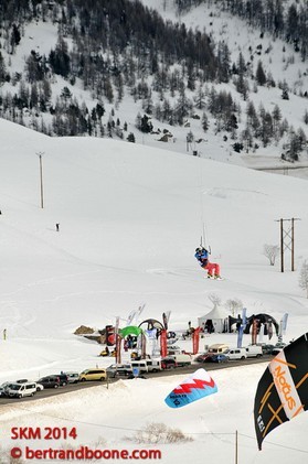 Snowkite Masters 2014 - Serre Chevalier - 05 France