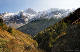 Slackline au Chazelet - La Grave - Hautes Alpes - France