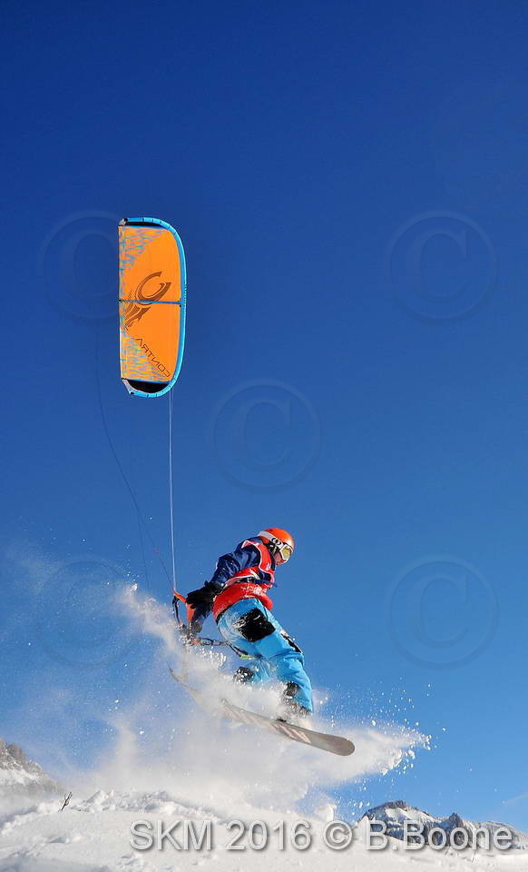 Snowkite Masters 2016 - Serre Chevalier - 05 France
