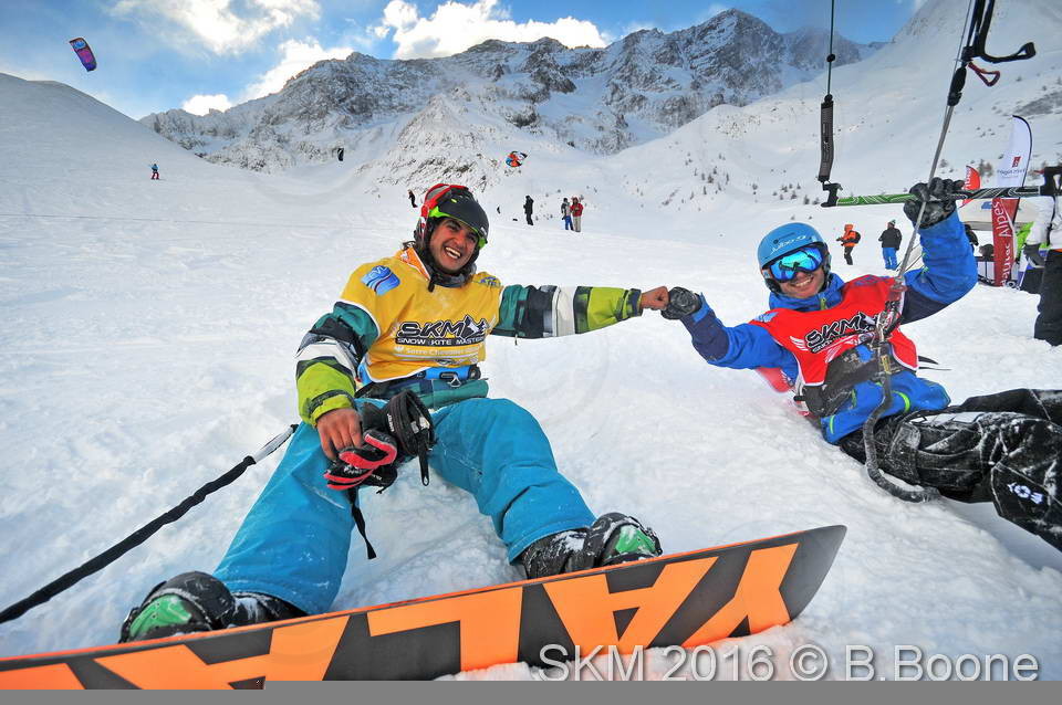 Snowkite Masters 2016 - Serre Chevalier - 05 France