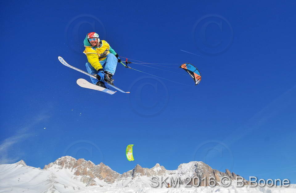 Snowkite Masters 2016 - Serre Chevalier - 05 France