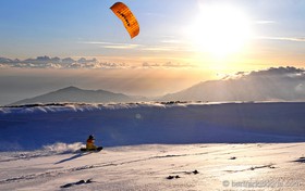 Snowkite trip en Crète