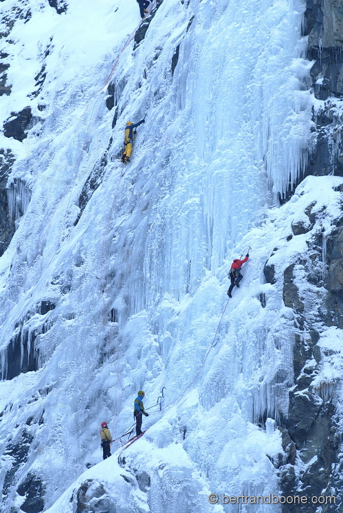 cascade de glace