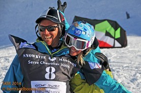 Snowkite Masters 2014 - Serre Chevalier - 05 France