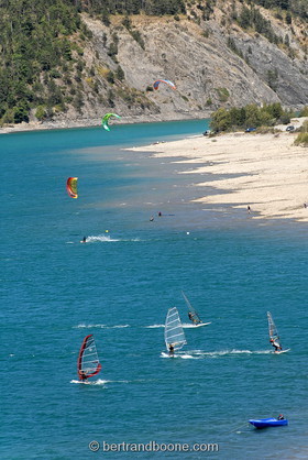 lac de serre-ponçon - hautes alpes - Fr