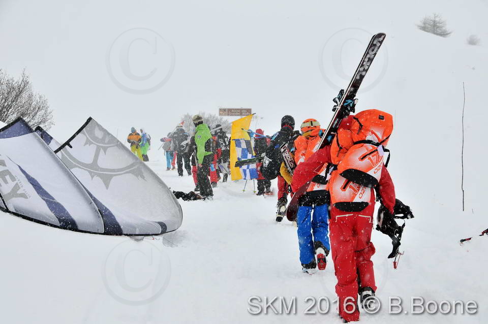 Snowkite Masters 2016 - Serre Chevalier - 05 France