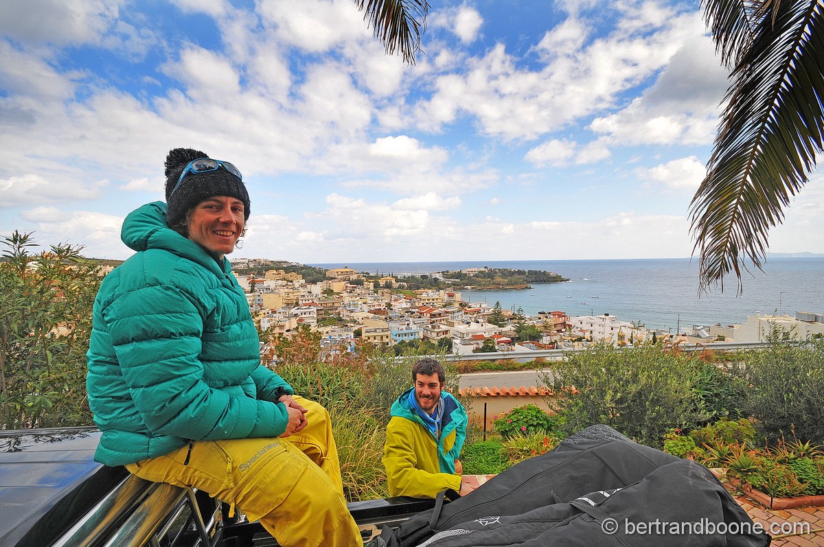 Snowkite trip en Crète