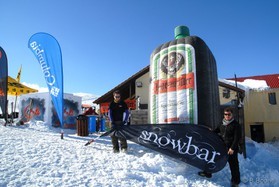 snowkite en Grece - kaimaktsalan