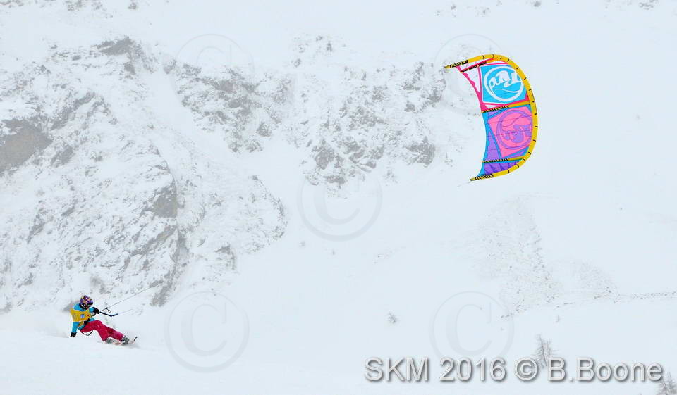 Snowkite Masters 2016 - Serre Chevalier - 05 France