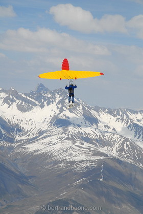 parapente a La Grave La Meije (05) France
