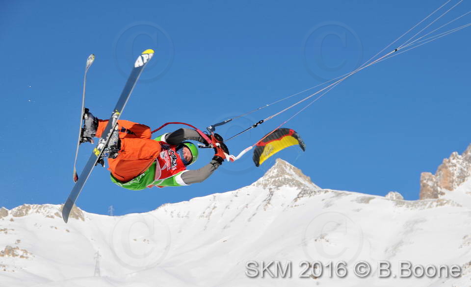 Snowkite Masters 2016 - Serre Chevalier - 05 France