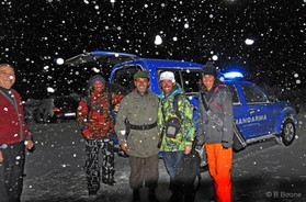 Guillaume Chastagnol et Jérome Josserand - Snowkite a Ercyes en Turquie