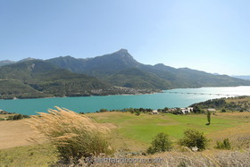 lac de serre-ponçon - hautes alpes - Fr