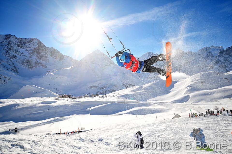 Snowkite Masters 2016 - Serre Chevalier - 05 France