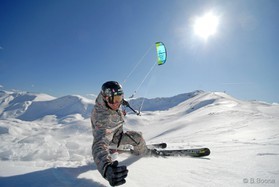 snowkite en Slovénie -Vogel - fabio Ingrosso (ch)
