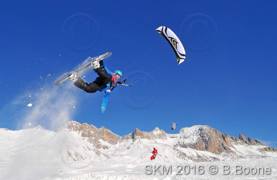 Snowkite Masters 2016 - Serre Chevalier - 05 France