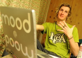 Romain Luppi - Bernina pass - snowkite en Suisse