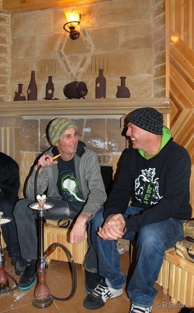 Romain Luppi - Fabio Ingrosso - snowkite au Liban