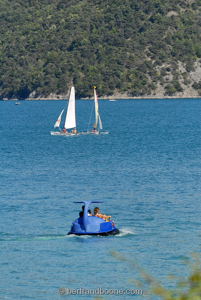 lac de Serre Ponçon - Hautes Alpes - France