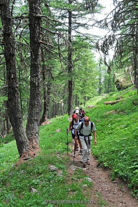 randonnée a La Grave: vers refuge chancel - 05 - Fr