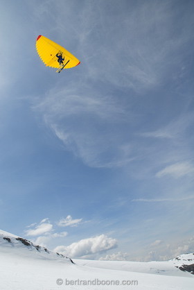 parapente a La Grave La Meije (05) France