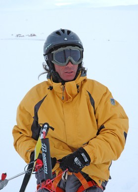 Pascal Joubert-snowkite en Norvege 2006