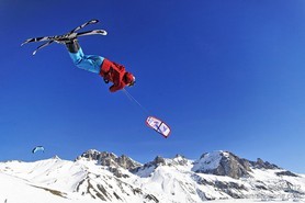 Bjorn Kaupang - Snowkite Masters 2012 - col du Lautaret (05) France