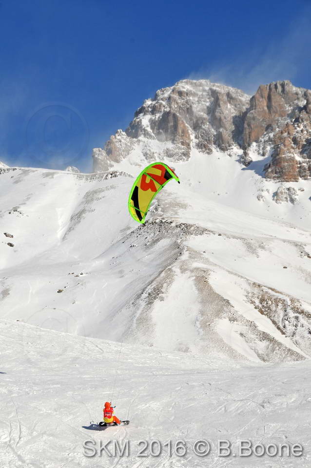 Snowkite Masters 2016 - Serre Chevalier - 05 France