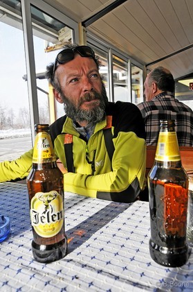 Rado - Snowkite en Bosnie - Jahorina