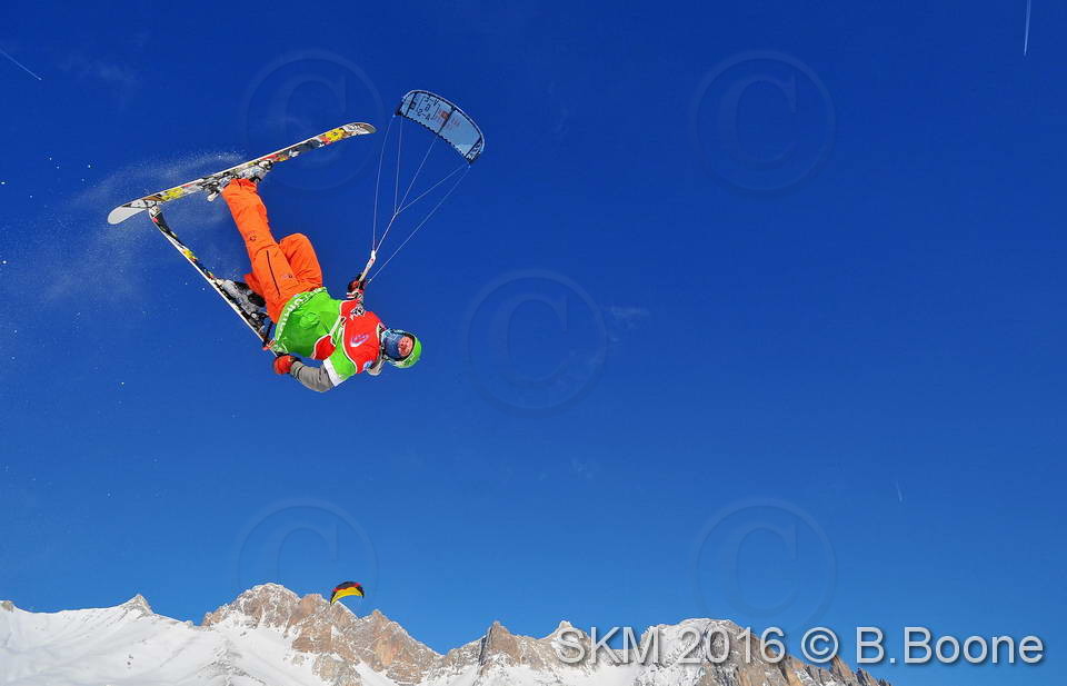 Snowkite Masters 2016 - Serre Chevalier - 05 France