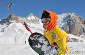 Snowkite Masters 2016 - Serre Chevalier - 05 France