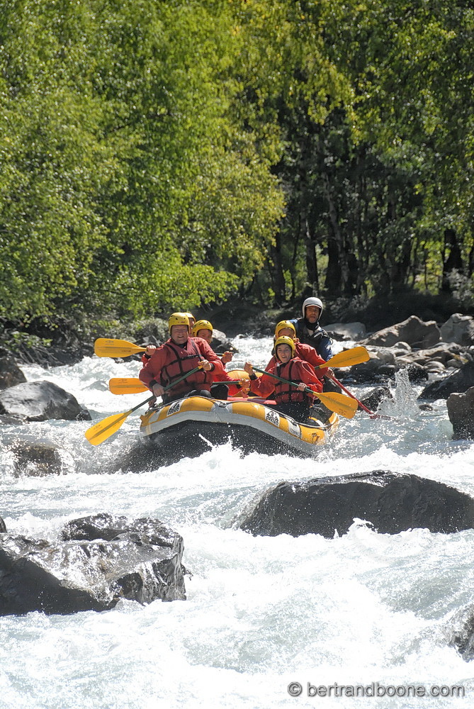 rafting sur la Romanche - La Grave - Hautes Alpes - France