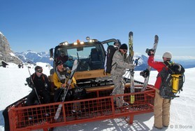 snowkite en Slovénie - Kanin