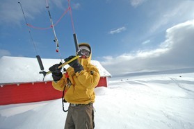 Fabio Ingrosso-snowkite en Norvege 2006